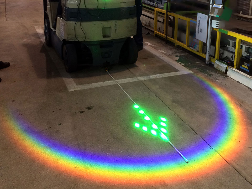 For Forklifts: Warning Zone ＜HOLOLIGHT ARCH＞
