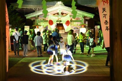 照明協力：御鎮座150年奉祝例大祭＠井伊谷宮