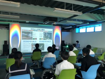 講演報告：SDGs学習プログラム＠浜松市立入野中学校01